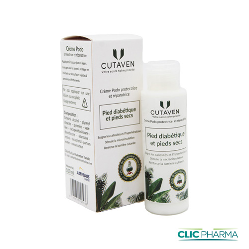 CUTAVEN PIEDS SECS ET PIED DIABETIQUE 100ML 500