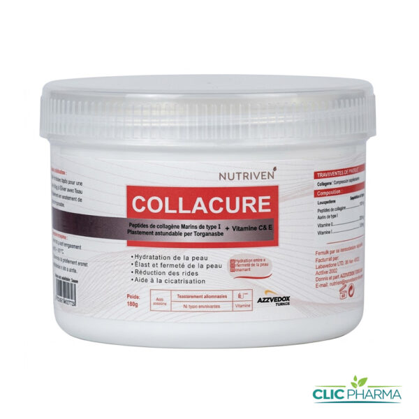 NUTRIVEN COLLACURE COLLAGENE MARIN POUDRE 150GR