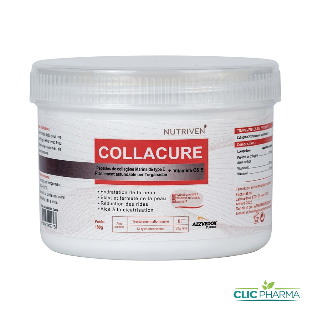NUTRIVEN COLLACURE COLLAGENE MARIN POUDRE 150GR
