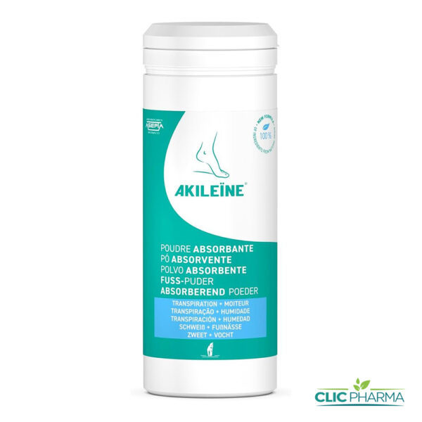 AKILEINE POUDRE ANTI TRANSPIRANTE POUR LES PIEDS 75G
