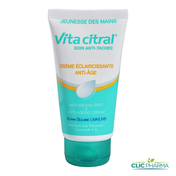 VITA CITRAL SOIN ANTI-TACHES CREME ECLAIRCISSANTE MAINS ANTI-AGE 75 ML