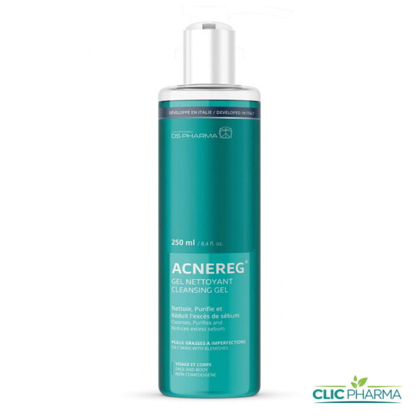 ACNEREG GEL NETTOYANT VISAGE ET CORPS 250ML