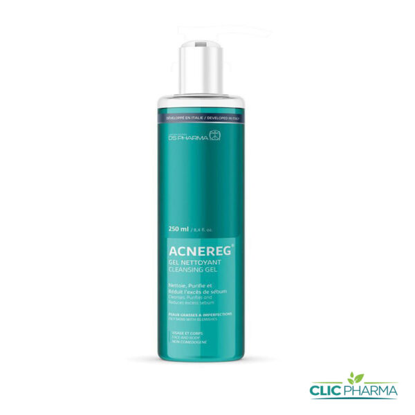 ACNEREG GEL NETTOYANT VISAGE ET CORPS 250ML