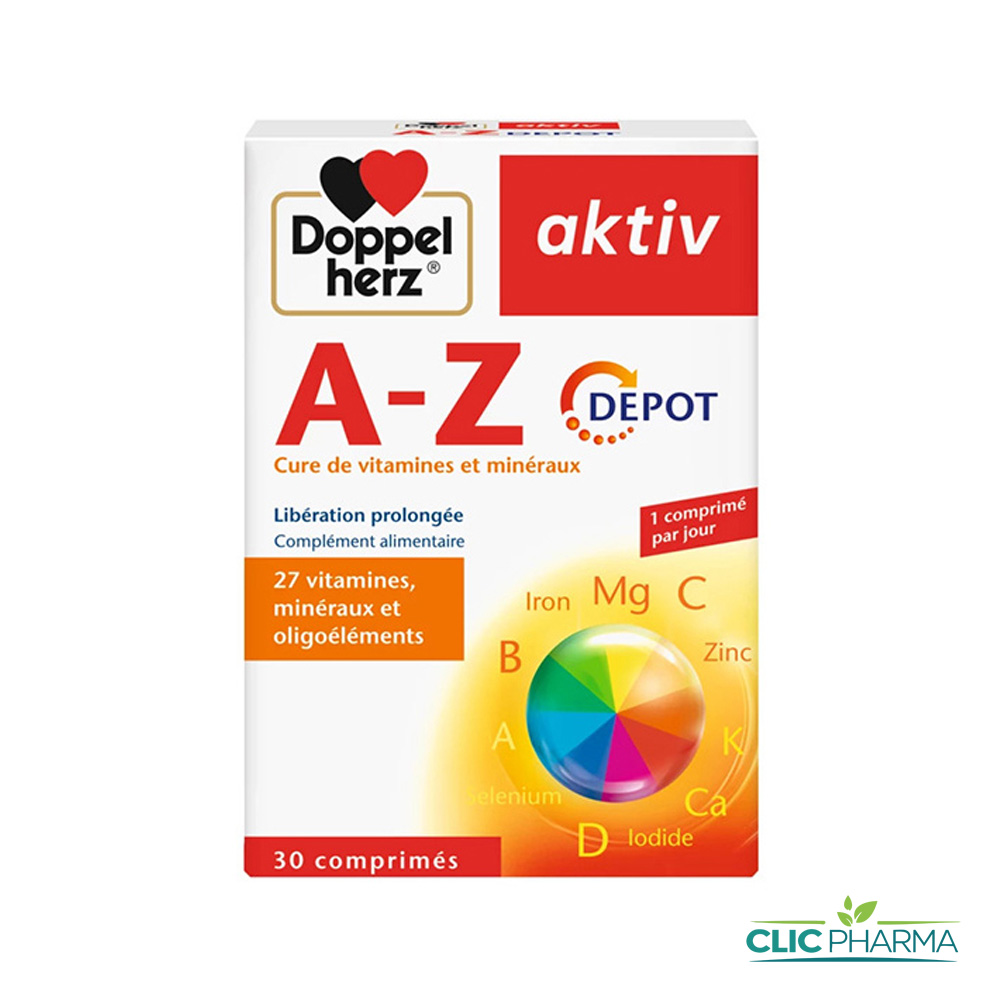 AKTIV A-Z 27 VITAMINES MINERAUX COMP B30
