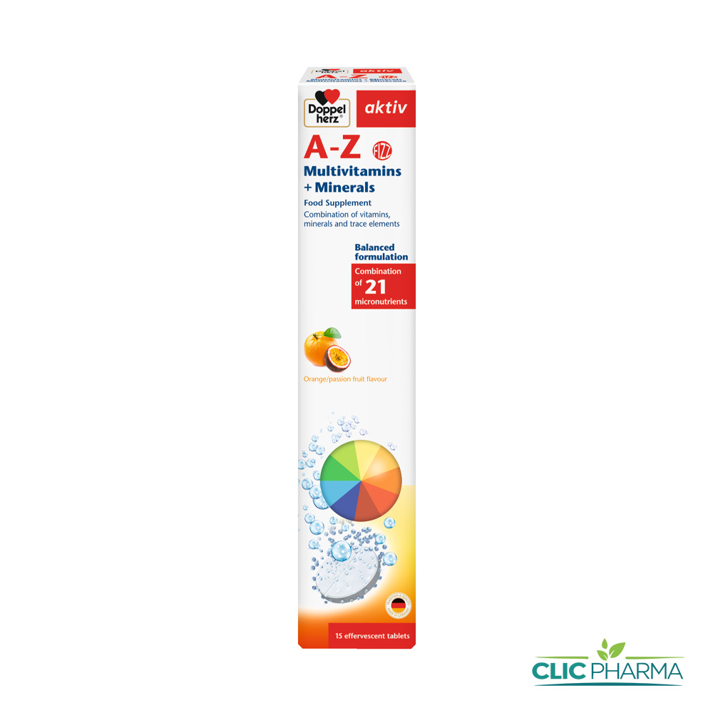 AKTIV A-Z EFFERVESCENT 15 TABLETTES