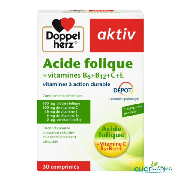 AKTIV ACIDE FOLIQUE (30 COMPRIMES)