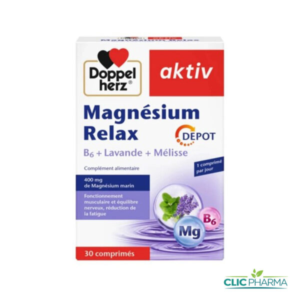 AKTIV MAGNESIUM RELAX (30 COMPRIMÉS)