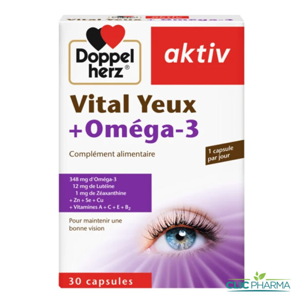 AKTIV VITAL YEUX + OMEGA 3 (30 CAPSULES)