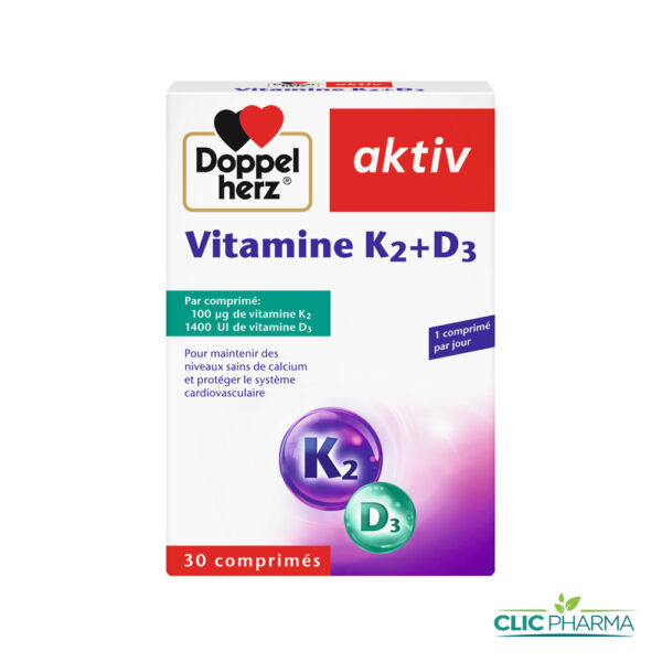 AKTIV VITAMINE K2+D3 (30 COMPRIMÉS)
