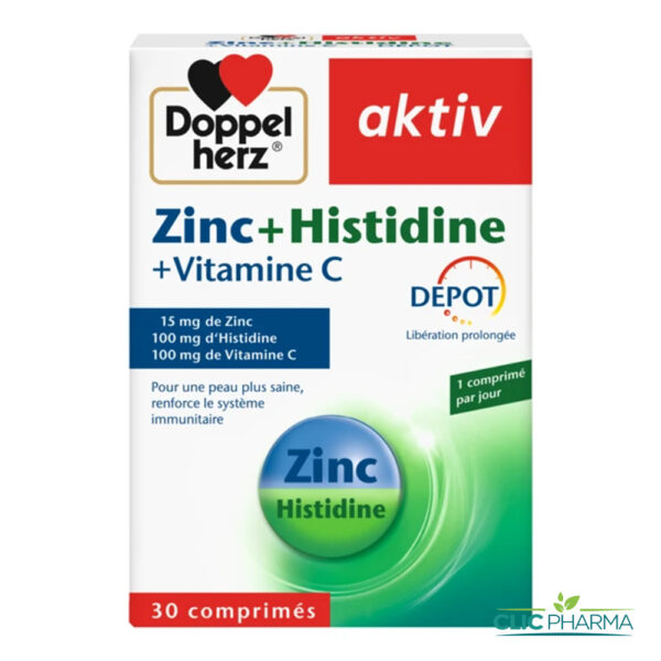AKTIV ZINC+HISTIDINE+VITAMINE C (30 COMPRIMES)