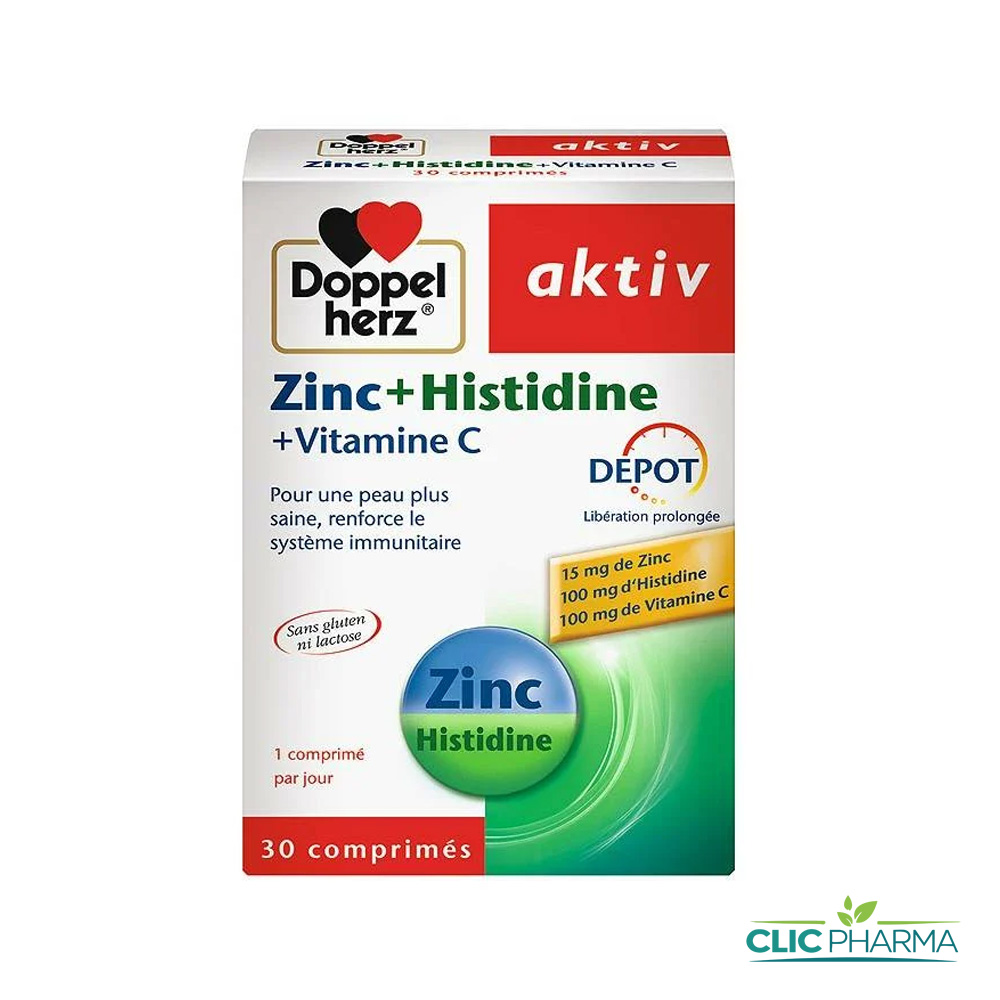 AKTIV ZINC+HISTIDINE+VIT C COMP B30