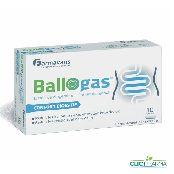 FARMAVANS BALLOGAS CONFORT DIGESTIF (10 GELULES)