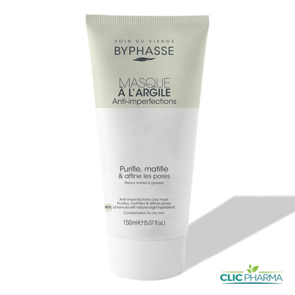 BYPHASSE MASQUE ANTI-IMPERFECTIONS A L'ARGILE 150ML