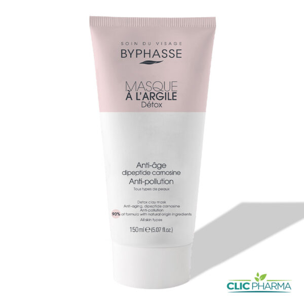 BYPHASSE MASQUE A L'ARGILE DETOX 150ML