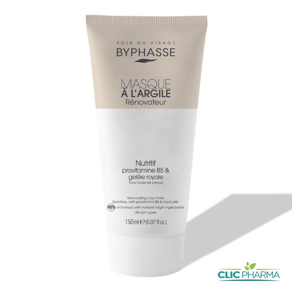 BYPHASSE MASQUE RENOVATEUR A L’ARGILE 150ML