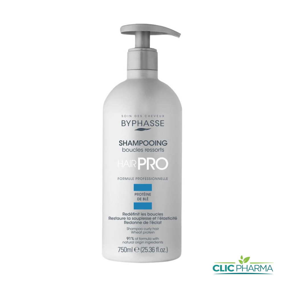 BYPHASSE SHAMPING HAIR PRO CHEVEUX BOUCLES 750ML 500