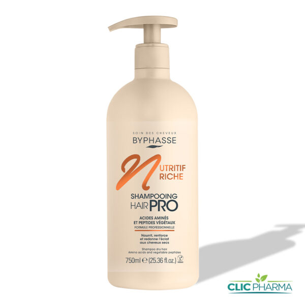 BYPHASSE SHAMPOOING HAIR PRO CHEVEUX SECS 750ML