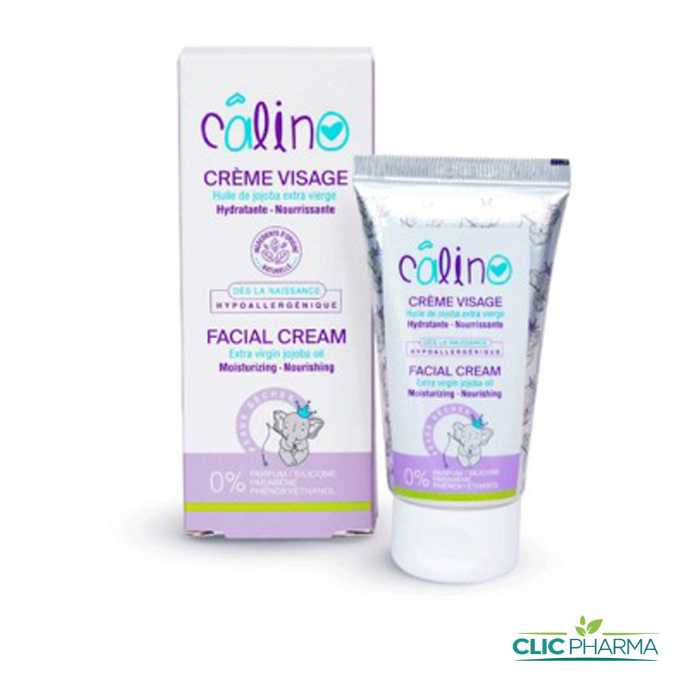 CALINO CREME VISAGE P S 0% SULFATE SILICONE 50GR