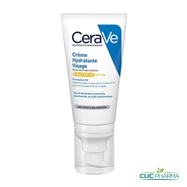 CERAVE CREME HYDRATANTE VISAGE DE JOUR SPF30 52ML