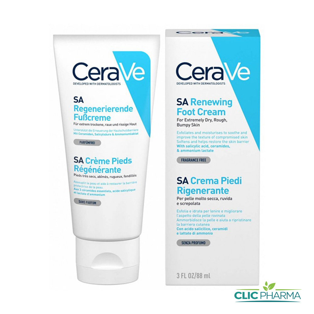 CERAVE CREME SA PIEDS REGENERANTE 88 ML