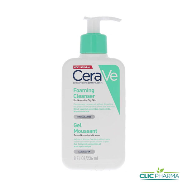 CERAVE GEL MOUSSANT 236 ML