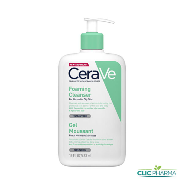 CERAVE GEL MOUSSANT 473 ML