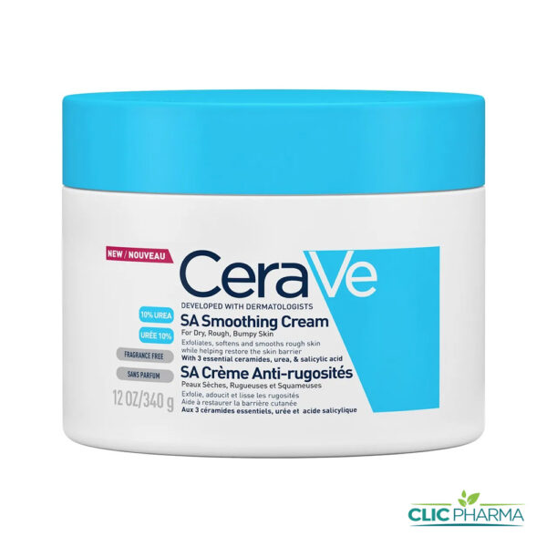 CERAVE SA CREME ANTI-RUGOSITES 10% UREE 340GR