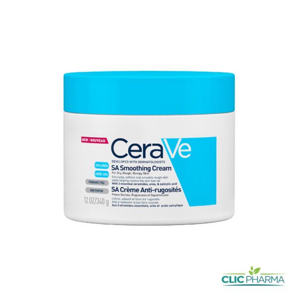 CERAVE SA CREME ANTI RUGOSITES 10% UREA 340G