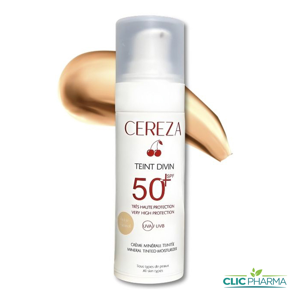 CEREZA ECRAN MINERALE TEINTE B.NATURAL SPF50+ 30ML