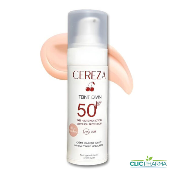 CEREZA ECRAN MINERALE TEINTE BEIGE PORCELAINE SPF50+ 30ML