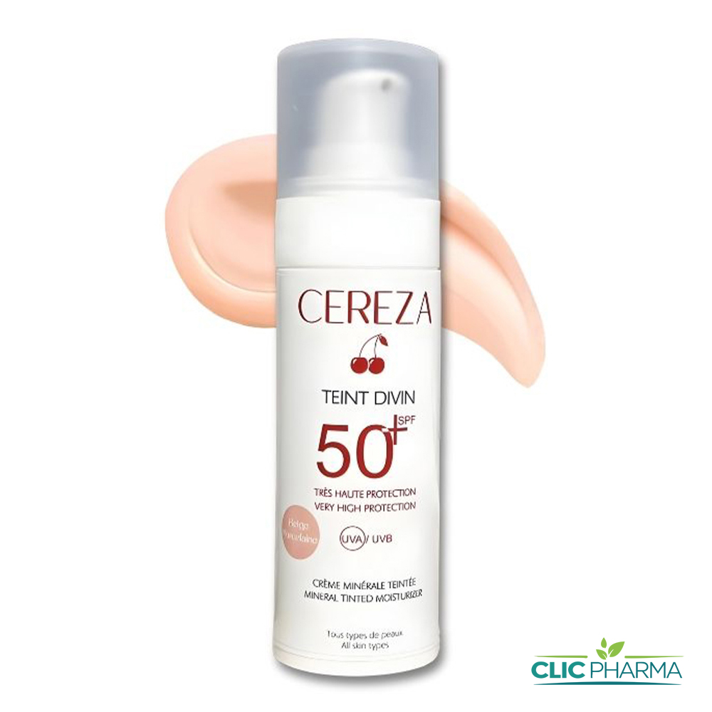CEREZA ECRAN MINERALE TEINTE B.PORCELAINE SPF50+ 30ML