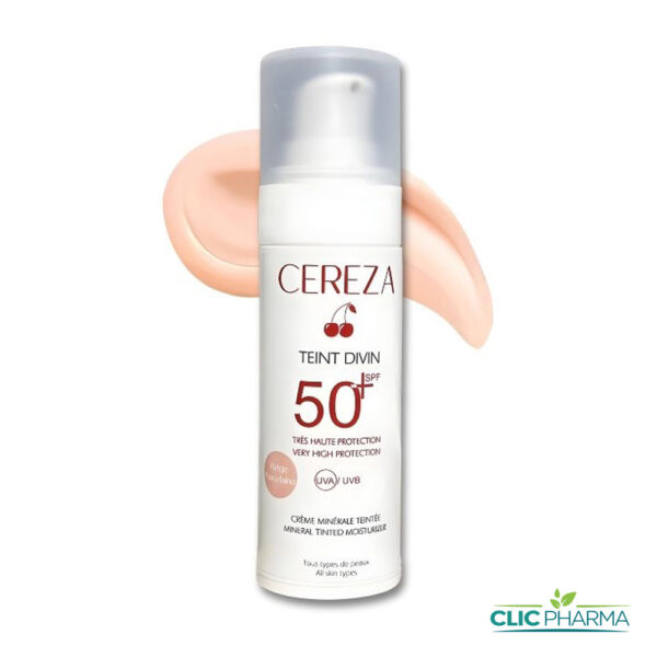 CEREZA ECRAN MINERALE TEINTE BEIGE PORCELAINE SPF50+ 30ML