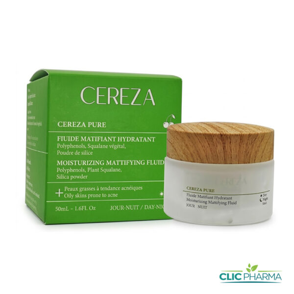 CEREZA PUR FLUIDE MATIFIANT HYDRATANT 50ML