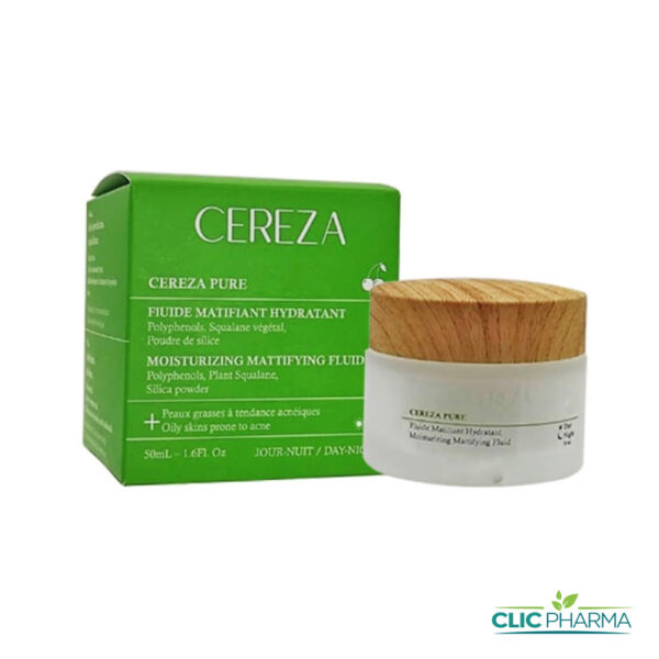 CEREZA PUR FLUIDE MATIFIANT HYDRATANT 50ML