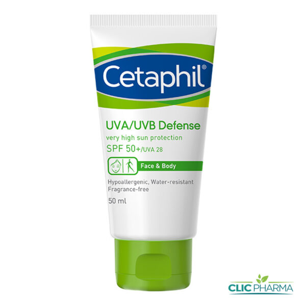 CETAPHIL ECRAN UVA UVB DEFENSE SPF50+ 50ML