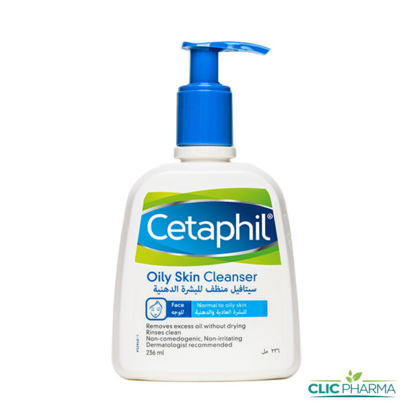 CETAPHIL OILY LOTION NETTOYANTE PEAUX GRASSES 236ML