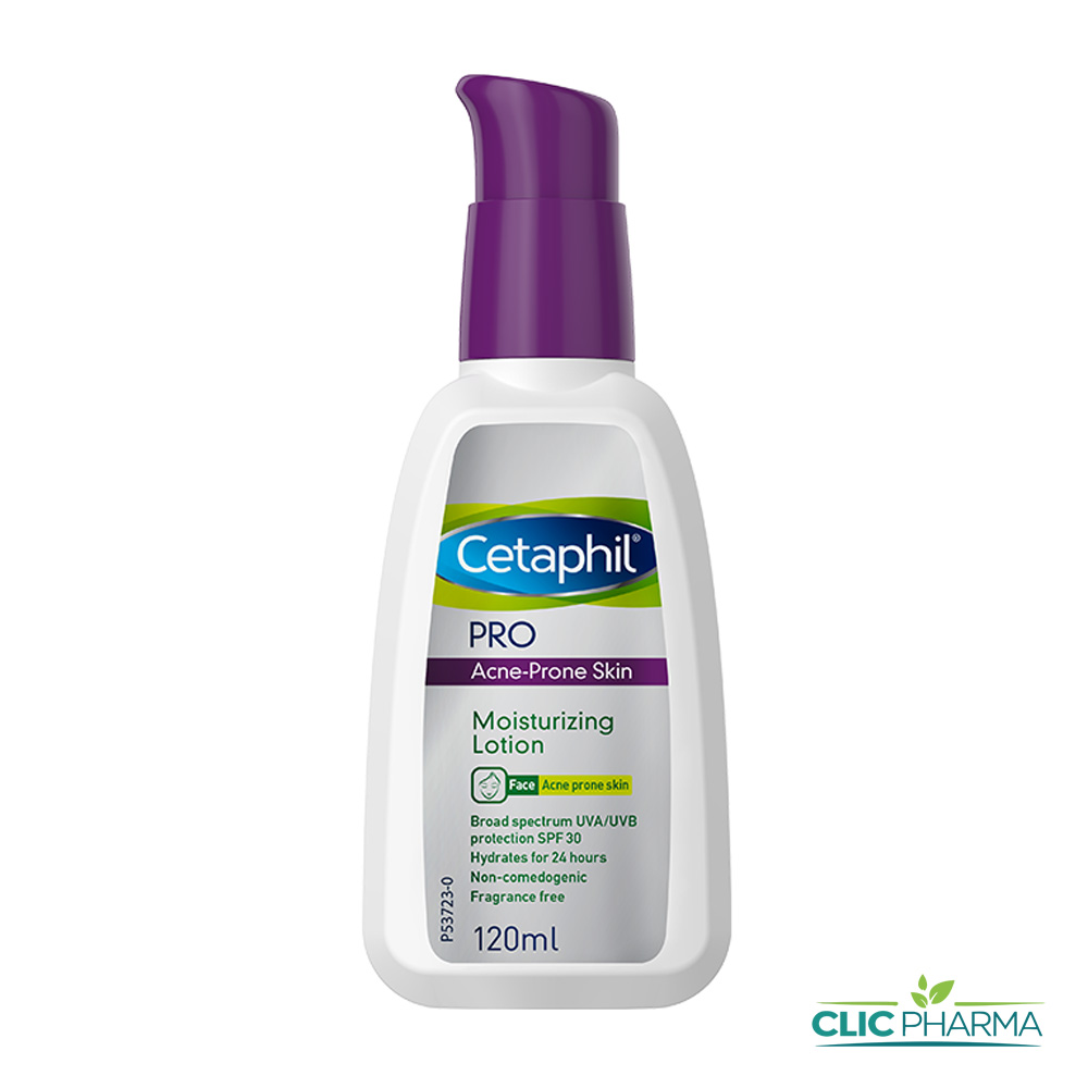 CETAPHIL PRO ACNE LOTION HYDRATANTE SPF 30 120ML
