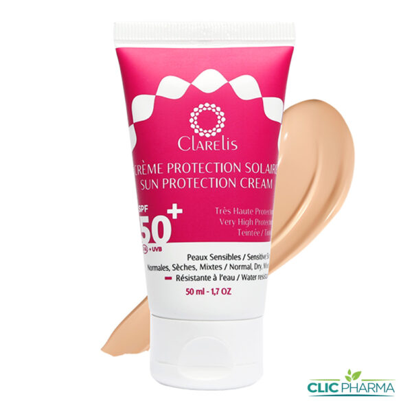 CLARELIS ECRAN TEINTE BEIGE FONCE SPF50+ 50ML