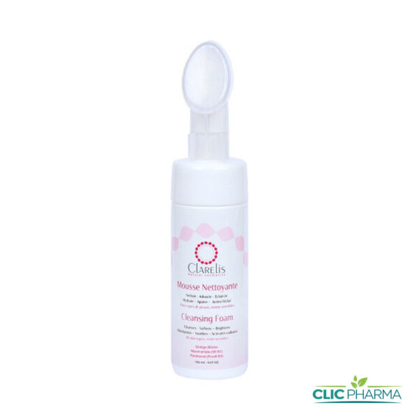 CLARELIS MOUSSE NETTOYANTE 200ML + BROSSE