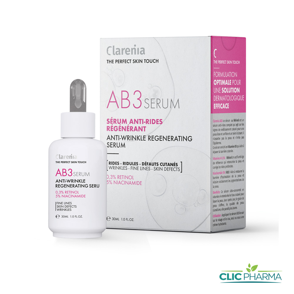 CLARENIA AB3 SERUM ANTI-RIDES 5% NIACINAMIDE 30ML