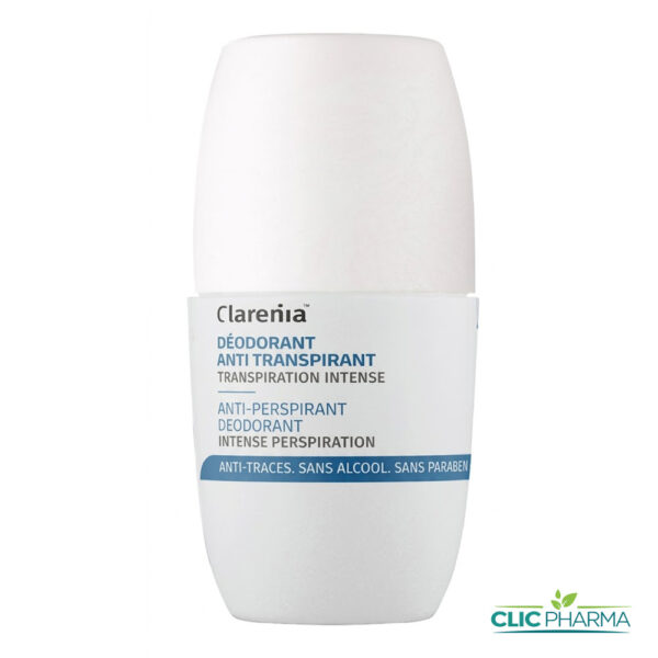 CLARENIA DEODORANT ANTI-TRANSPIRANT INTENSE ROLL-ON 50ML