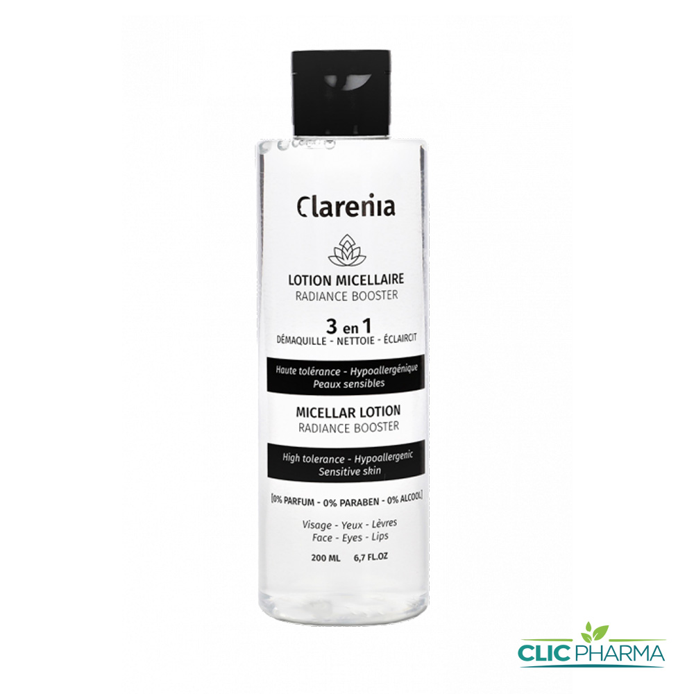 CLARENIA EAU MICELLAIRE 3EN1 200ML