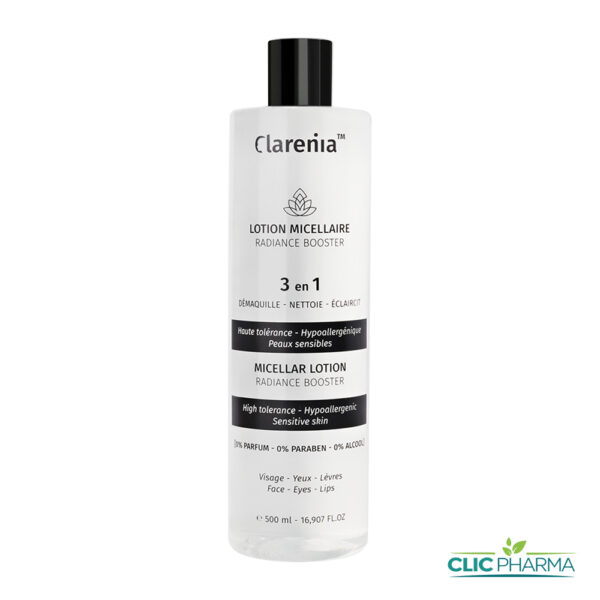CLARENIA LOTION MICELLAIRE 3en1 500ML