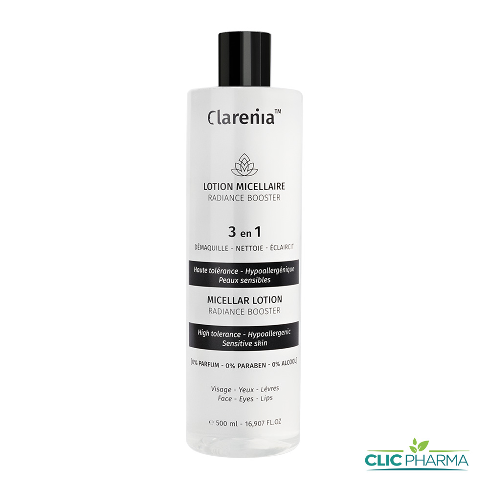 CLARENIA EAU MICELLAIRE 3EN1 500ML