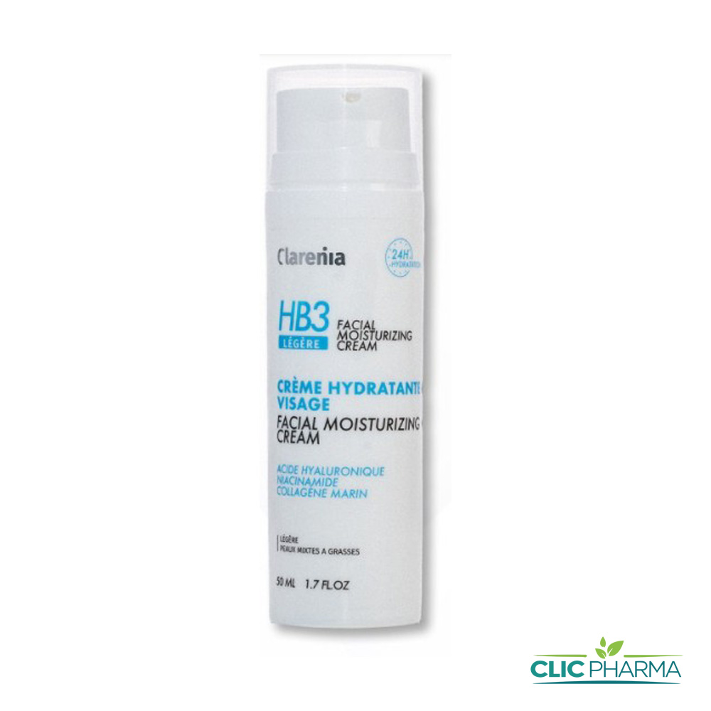 CLARENIA HB3 CR HYDRA LEGERE 24H 50ML