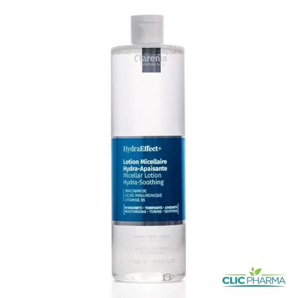 CLARENIA HYDRAEFFECT+ LOTION MICELLAIRE HYDRATANTE 500ML
