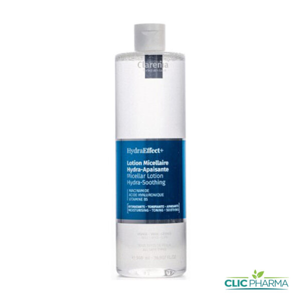 CLARENIA HYDRAEFFECT+ LOTION MICELLAIRE HYDRATANTE 500ML