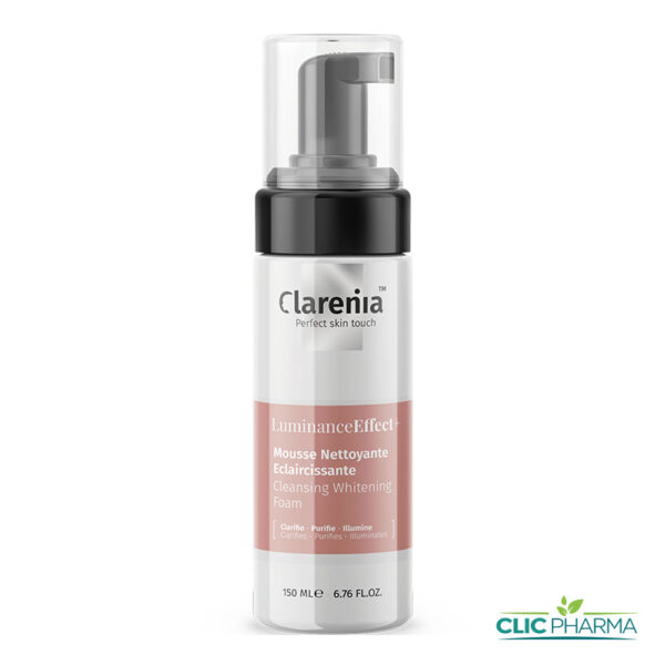 CLARENIA MOUSSE NETTOYANTE ECLAIRCISSANTE 150ML