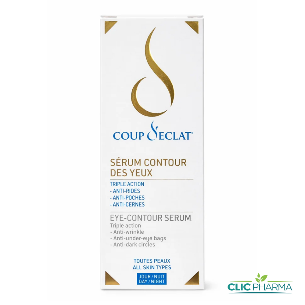 COUP ECLAT SERUM CONTRE DES YEUX TRIPLE ACTION 15ML