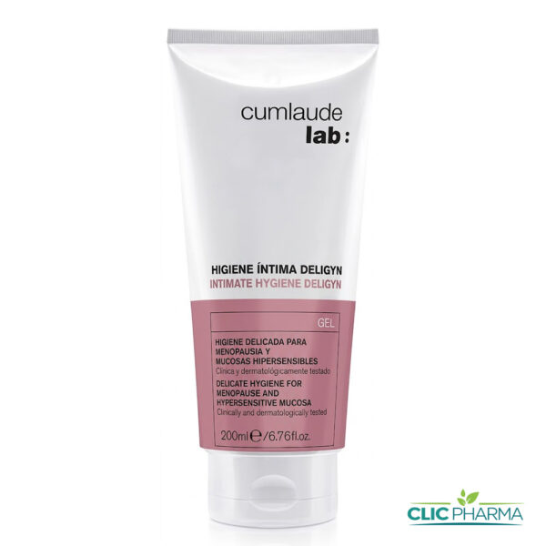 CUMLAUDE GEL NETTOYANT INTIME DOUX DELIGYN (MENOPAUSE) 200ML